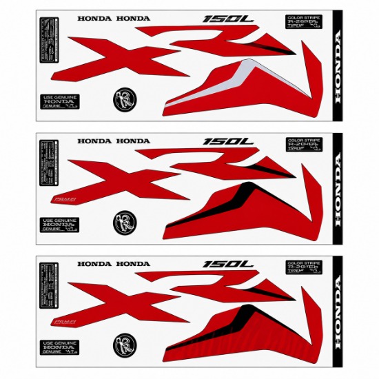 KIT DE CALCOS XR150