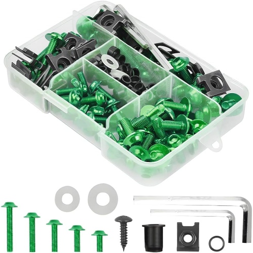 KIT TORNILLOS ARANDELAS Y TUERCA RAPIDA x177 pcs