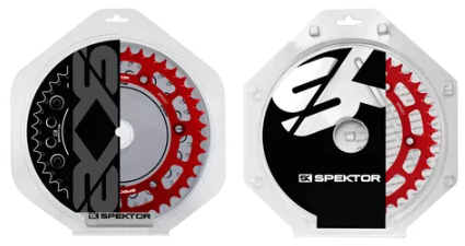 Corona aluminio spektor TORNADO - YFZ 250/450 - 38 dientes