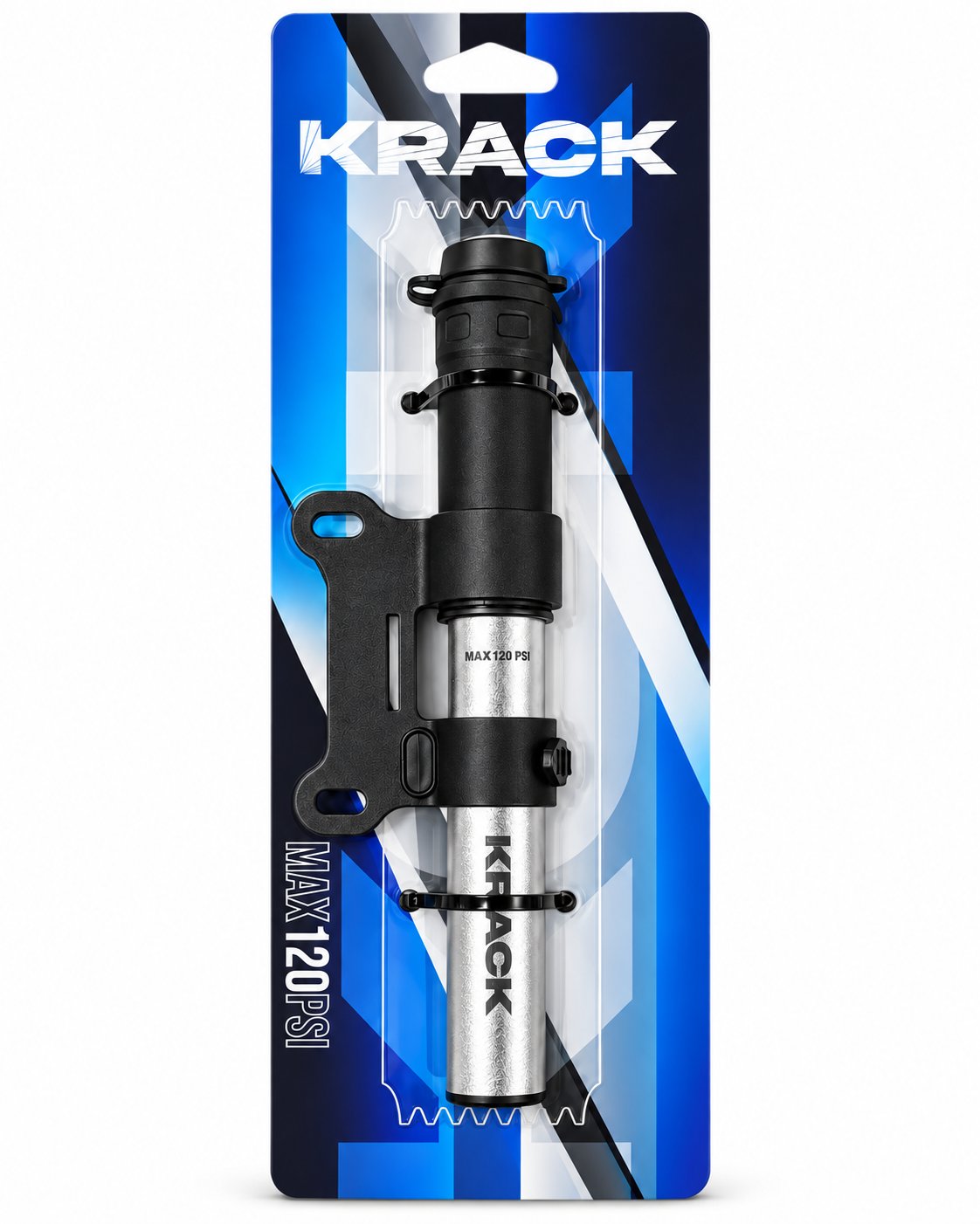 Inflador aluminio con manguera KCK